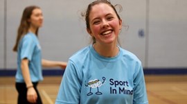 Sport in Mind volunteer