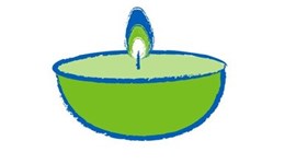 Tea light for Diwali icon