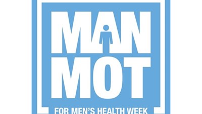 Logo for Man MOT for Men's Health Week