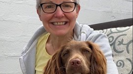 Close up of Head of Service Dr Alison Salvadori